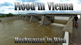 Hochwasser in Wien/Flood in Vienna 2021July