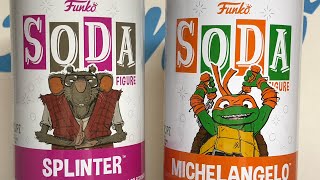 Splinter and Michelangelo TMNT Funko Soda