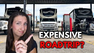 RV LIFE: The Staggering Cost of Fuel for 3 RV's Across Country!