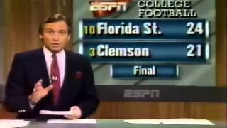 1988 Clemson vs Florida State Recap