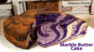 Marble Butter Cake Recipe By Sheenas Kitchen