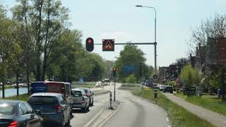 Traffic jam in Europe ! How they follow rules! We should learn how to use Fast lane, Bus lane: India