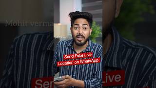 how to send fake live location on whatsapp #shorts #whatsapp