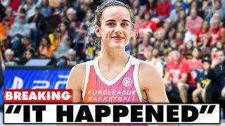 European League Just LEAKED Caitlin Clark's First Minutes In Europe! THIS IS HUGE!