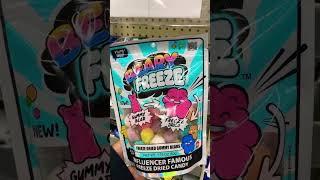 Influencers Famous All New Gummy Bear Freeze Dried Candy Must Try #subscribe #candy #Shorts🍬