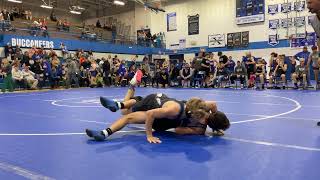 11-30-23 144 lb Andrew McDowell Buckhannon-Upshur High School vs Landon Bush Lewis County High Sch