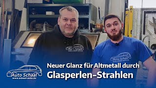 Neuer Glanz für altes Metall: Glasperlstrahlen in Bad Camberg