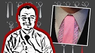 How to Tie a Stacked Onassis Necktie Knot