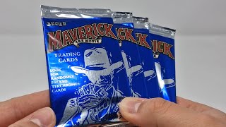 MAVERICK THE MOVIE - PACK OPENING - Cards from 1994 - Mikes Cards and Stickers # 496