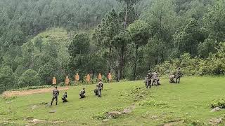 Nepalese Army Firing