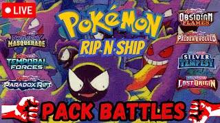 LIVE Pokemon RIP N SHIP! PACK BATTLE NIGHT!