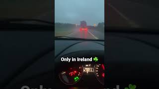 Truck 110kmh in heavy rain