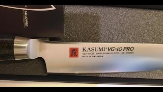 Kasumi VG-10 Pro knife from Japan #knifereview #japan