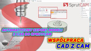 Export CAD do SprutCAM | Obróbka CNC | #CNC #CNCMachines #CAM #CNCTools #CADtoCAM