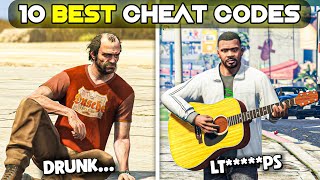 10 BEST Cheat Codes Of All Time In GTA 5 | GTA 5 Cheats