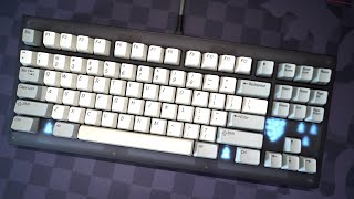 Smoked Gemini TKL / NOS Alps SKCM Blue / POM Plate - Sound Test