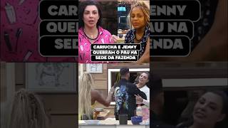 🤠 A Fazenda já ta pegando fogo! #CARIUCHA e #JENNYMIRANDA discutiram feio #AFAZENDA15