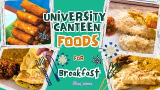 University canteen food review | breakfast in jaffna university | canteen menu | bad or best 🌝