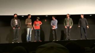 Directors, producer & actors of Resolution intro Dead Sushi at Toronto After Dark Film Festival Day7