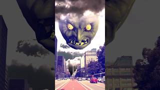 Majora's Mask Lunar Moon Crash CAUGHT ON CAMERA #eyebg #shorts