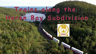 Trains along the CPKC Heron Bay Sub - Part 1 of 2 ~ September, 2024