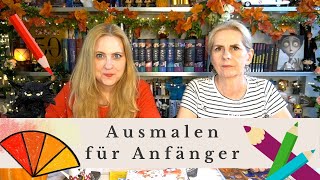 Ausmalen für Anfänger | Malbücher für Erwachsene | Unsere Erfahrung