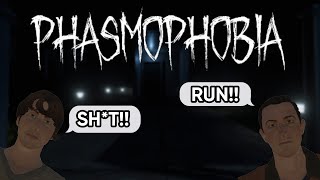 Playing Phasmophobia with my Friends!