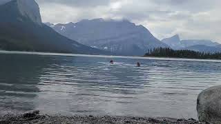 Hyperlapse of us going for a cold swim