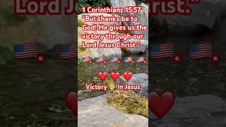 Bible Verse For Today 🇺🇸  1 Corinthians 15:57 ❤️Heart Of Thanksgiving #godblesstheusa