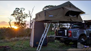 Solo Camping Under the Stars on the Rooftop!