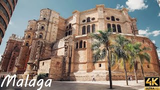 Walking in the Malaga , Spain 🇪🇸 / 4K