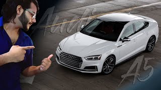 AUDI A5 B ROLL And Review | Ali Ul Murtuza | Dji Osmo action