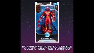 McFarlane Toys DC Comics Gold Label Red Tornado Review