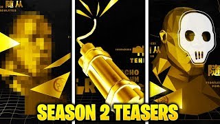 *NEW* ALL SEASON 2 TEASERS! (Season 2 Gold Battlepass)