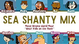 Total Drama World Tour ‘Sea Shanty Mix’ Lyrics (Color Coded)