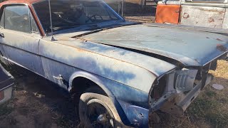 1965 Ford Mustang Project For Sale @nmdesertclassics