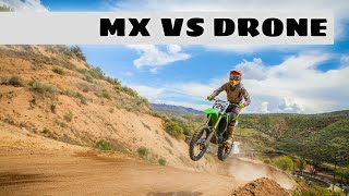 Mx drone footage - Mc des costières -terrain motocross beauvoisin