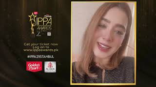 Mansha Pasha is really excited to be at the 4th IPPA Awards happening in Istanbul on 31st October.