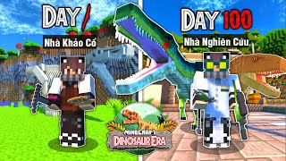 100 NGÀY TRỞ THÀNH NHÀ KHẢO CỔ TRONG MINECRAFT KỶ NGUYÊN KHỦNG LONG - NHỮNG MẪU DNA ĐẦU TIÊN!