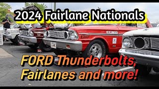 2024 Fairlane Nationals. Ford Thunderbolts, Fairlane, Cyclones and more.  #thunderbolts #ford