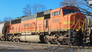 NS 64W passing Fetner with a WFRX SD70MAC