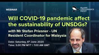 20200606 - Webinar: Will COVID 19 pandemic affect the sustainability of UNSDGs - Part1