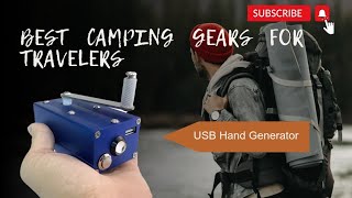 Emergency Power Expert Shares Top Hand Crank Generator!