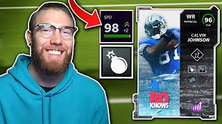 The Best WR In Madden 22... CALVIN JOHNSON!