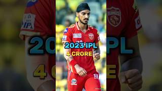 ARSHDEEP SINGH IPL SALARY ❤#ipl #arshdeepsingh #viral #shortvideo #shorts #iplsalary #trending #pbks