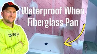 How to waterproof a shower. Full Tutorial. WINNI