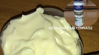 Homemade Mayonnaise. Shocking results : @ Ruru’s kitchen