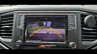 VW Amarok 2020 OEM Reverse Camera Retrofit