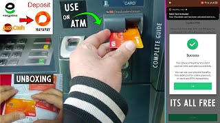 NayaPay Card Unboxing | Activate Card and Deposit Money Free | How To Withdraw NayaPay Cash From ATM