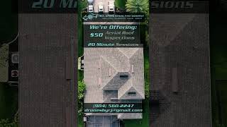 Limited Time Offer for Aerial Roof Inspection | DJI Mavic 3 Pro 4K/5K